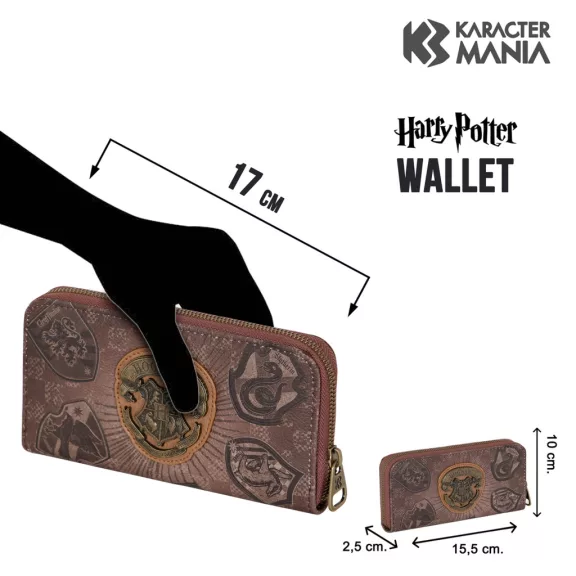 Harry Potter barna pénztárca – Pride kollekció Harry Potter barna pénztárca – Pride kollekció