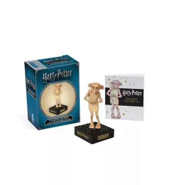 Harry Potter beszélő Dobby figura gyűjtői könyvvel