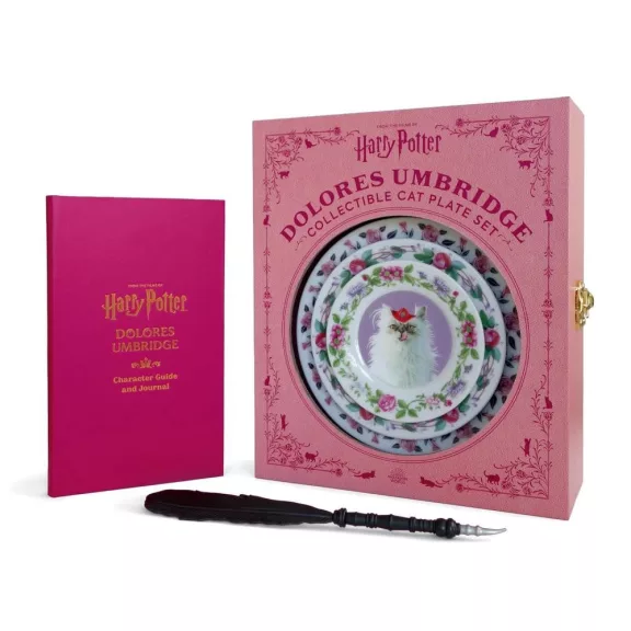 Harry Potter – Dolores Umbridge cicás gyűjtői tányérszett Harry Potter – Dolores Umbridge cicás gyűjtői tányérszett