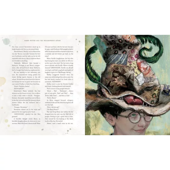 Harry Potter és a bölcsek köve – illusztrált könyv, angol Harry Potter és a bölcsek köve – illusztrált könyv, angol