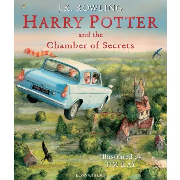   Harry Potter és a Titkok Kamrája – illusztrált könyv, angol