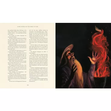   Harry Potter és a Tűz Serlege – illusztrált könyv, angol