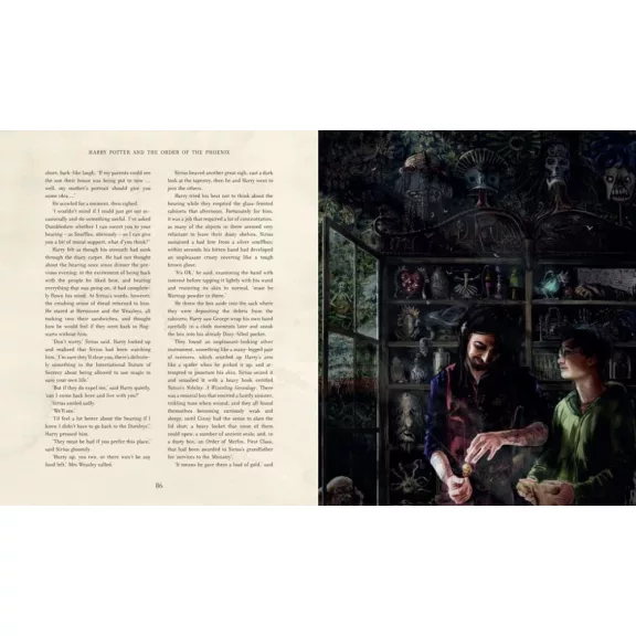 Harry Potter és a Főnix Rendje – illusztrált könyv, angol Harry Potter és a Főnix Rendje – illusztrált könyv, angol