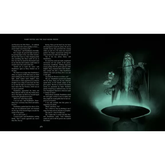Harry Potter és a Félvér Herceg – illusztrált könyv, angol