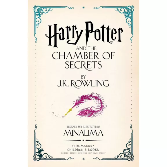 Harry Potter és a Titkok Kamrája – MinaLima könyv, angol Harry Potter és a Titkok Kamrája – MinaLima könyv, angol