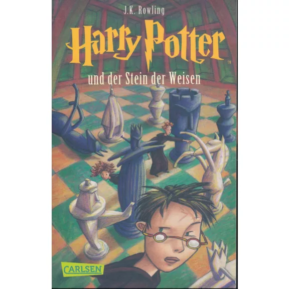 Harry Potter és a bölcsek köve – német puhafedeles könyv Harry Potter és a bölcsek köve – német puhafedeles könyv