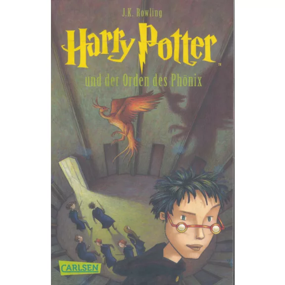 Harry Potter és a Főnix Rendje – német könyv, 5. rész Harry Potter és a Főnix Rendje – német könyv, 5. rész