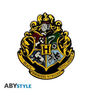 Harry Potter - Roxfort címer prémium mágnes