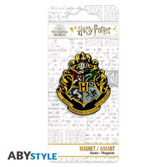 Harry Potter - Roxfort címer prémium mágnes