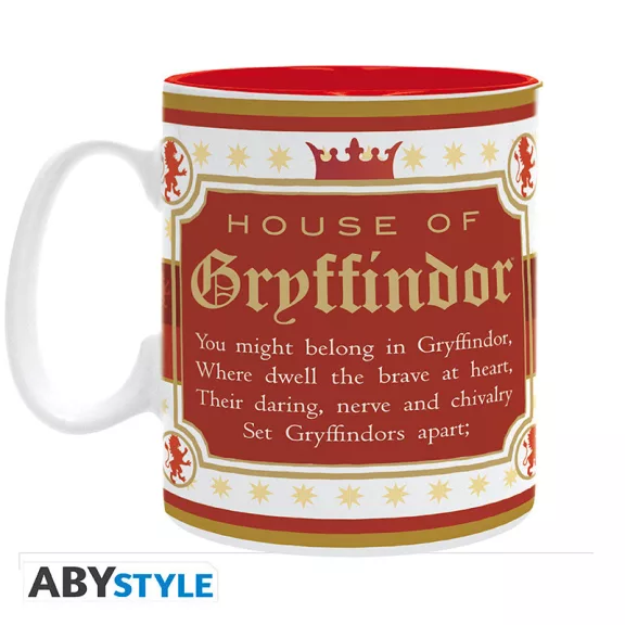 Harry Potter - Griffendél ház bögre (460 ml) Harry Potter - Griffendél ház bögre (460 ml)
