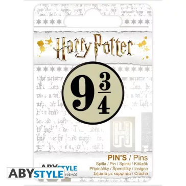 Harry Potter - 9 és 3/4 vágány kitűző