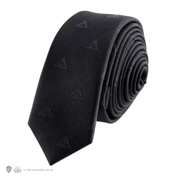 Halál ereklyéi Nyakkendő Deluxe Ajándékszett – Harry Potter Elegancia Sötét Stílusban Halál ereklyéi Nyakkendő Deluxe Ajándékszett – Harry Potter Elegancia Sötét Stílusban