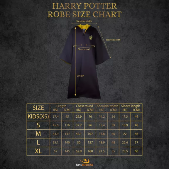 Harry Potter – Hivatalos Hugrabug talár Harry Potter – Hivatalos Hugrabug talár