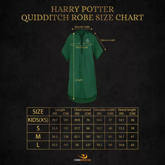 Harry Potter - Mardekár kviddics talár L