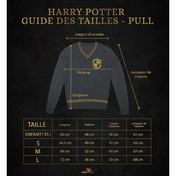  Harry Potter - Hugrabug pulóver XS