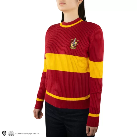 Griffendél Kviddics Pulóver – Hivatalos Harry Potter Kollekció Griffendél Kviddics Pulóver – Hivatalos Harry Potter Kollekció