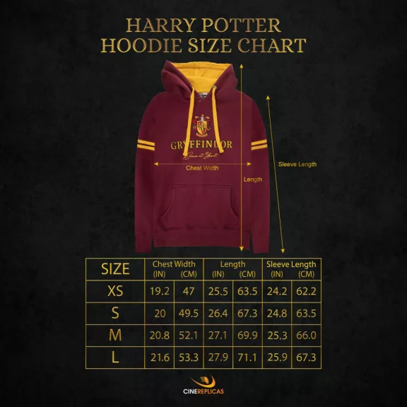 Harry Potter - Griffendél kapucnis pulóver Harry Potter - Griffendél kapucnis pulóver