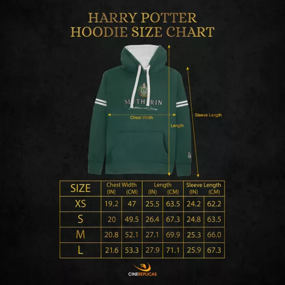 Harry Potter - Mardekár kapucnis pulóver