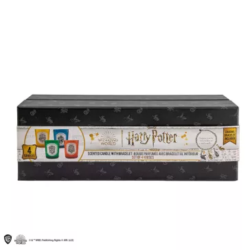   Harry Potter 4 darabos illatgyertya szett házcharmokkal és karkötővel