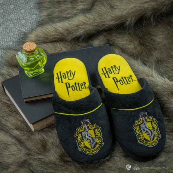 Hugrabug Papucs / Harry Potter Plüssös Otthoni Mamusz Hugrabug Papucs / Harry Potter Plüssös Otthoni Mamusz