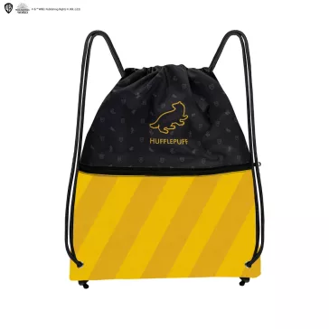 Harry Potter – Hugrabug tornazsák cipzáras zsebbel