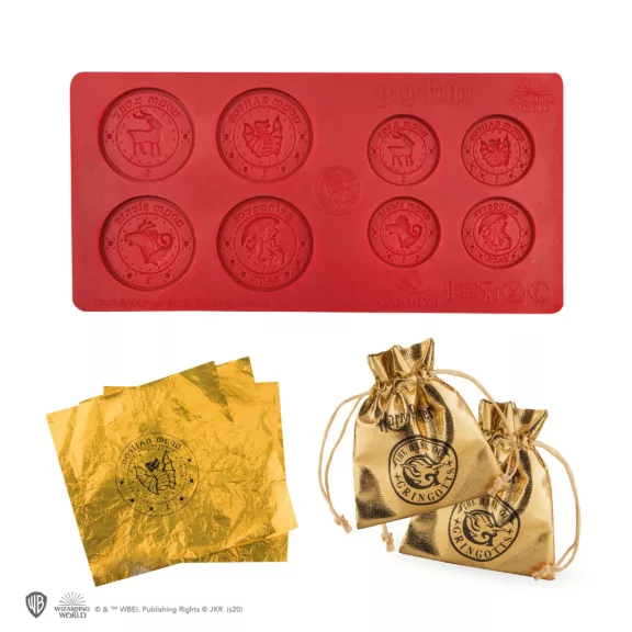 Gringotts Bank csokipénz öntőforma Gringotts Bank csokipénz öntőforma
