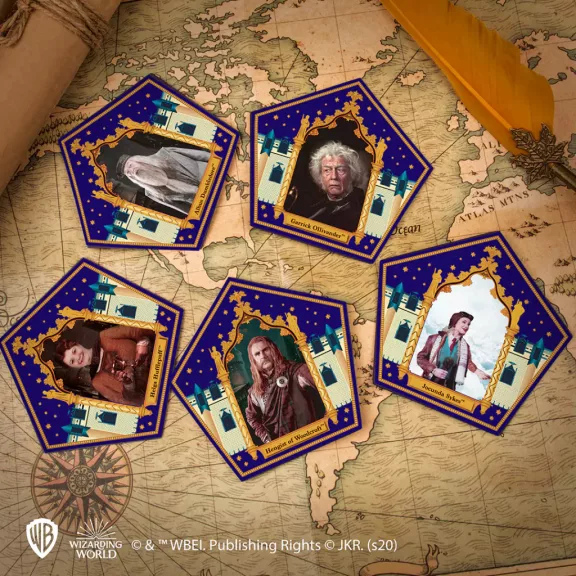 Harry Potter - Csokibéka készítőforma 6 dobozzal és 12 varázslókártyával Harry Potter - Csokibéka készítőforma 6 dobozzal és 12 varázslókártyával