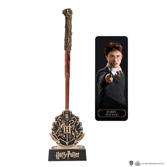 Harry Potter varázspálca toll bemutatóállvánnyal Harry Potter varázspálca toll bemutatóállvánnyal