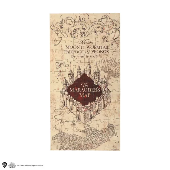 Harry Potter - Tekergők Térképe ünnepi puzzle Harry Potter - Tekergők Térképe ünnepi puzzle