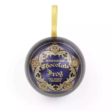 Harry Potter - Csokibéka karácsonyfadísz kitűzővel