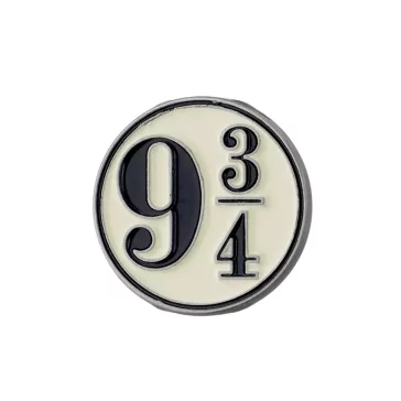Harry Potter - 9 és 3/4. vágány kitűző