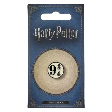 Harry Potter - 9 és 3/4. vágány kitűző