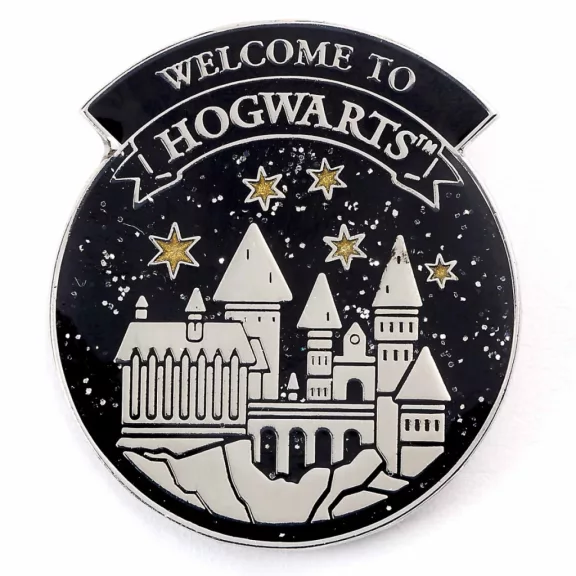 Harry Potter „Welcome to Hogwarts” Roxfort Kitűző Harry Potter „Welcome to Hogwarts” Roxfort Kitűző