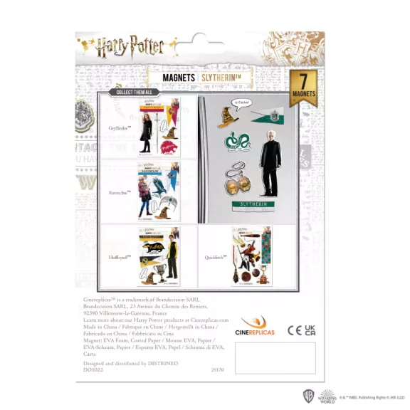 Harry Potter - Mardekár habmágnes készlet Harry Potter - Mardekár habmágnes készlet