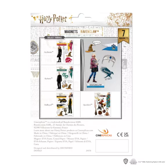 Harry Potter - Hollóhát habmágnes készlet Harry Potter - Hollóhát habmágnes készlet