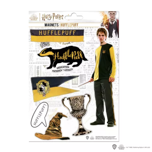 Harry Potter - Hugrabug habmágnes készlet Harry Potter - Hugrabug habmágnes készlet
