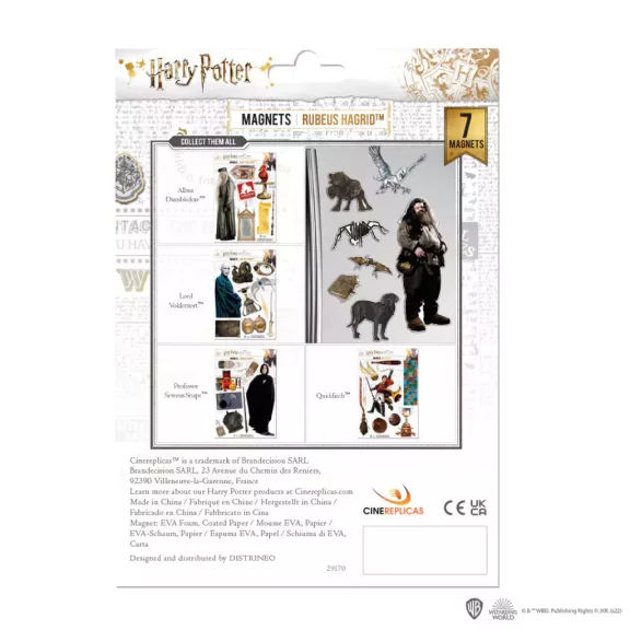 Harry Potter - Hagrid habmágnes készlet Harry Potter - Hagrid habmágnes készlet