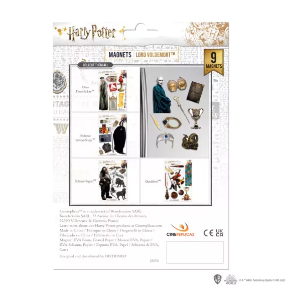 Harry Potter - Voldemort habmágnes készlet Harry Potter - Voldemort habmágnes készlet