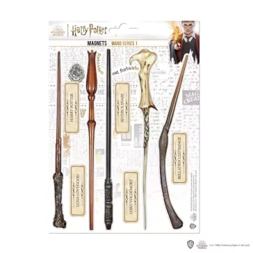 Harry Potter - Varázspálcák habmágnes készlet