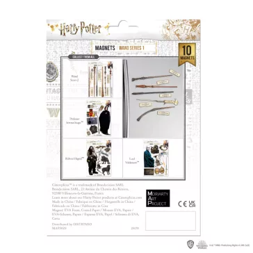 Harry Potter - Varázspálcák habmágnes készlet