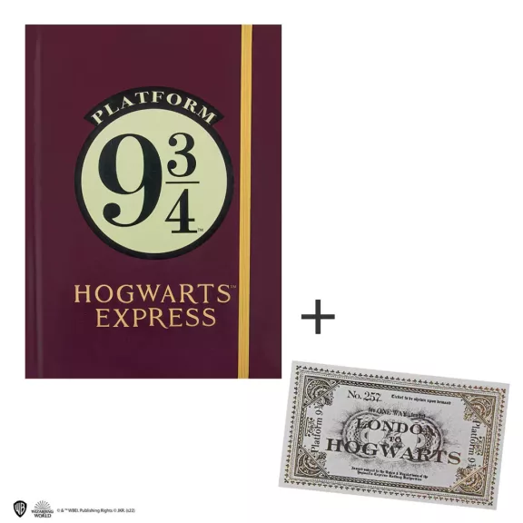 Harry Potter - Roxfort Expressz keményfedeles jegyzetfüzet könyvjelzővel Harry Potter - Roxfort Expressz keményfedeles jegyzetfüzet könyvjelzővel