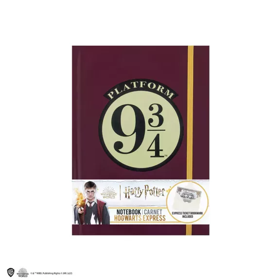 Harry Potter - Roxfort Expressz keményfedeles jegyzetfüzet könyvjelzővel Harry Potter - Roxfort Expressz keményfedeles jegyzetfüzet könyvjelzővel