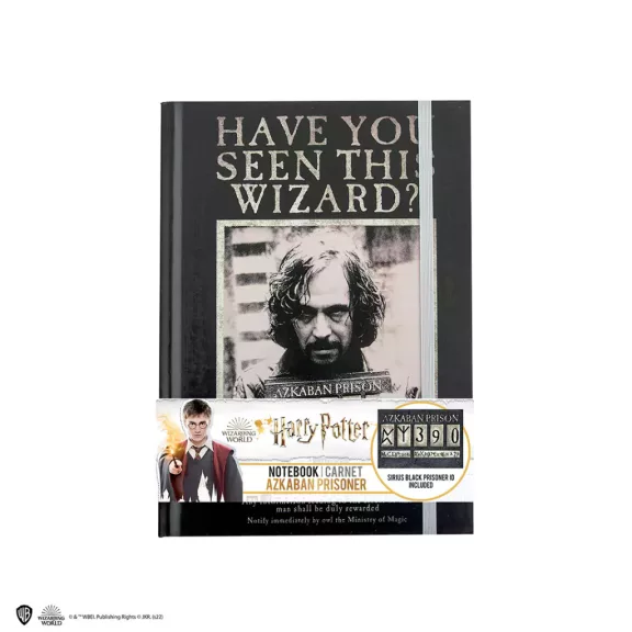 Harry Potter - Sirius Black azkabani keményfedeles jegyzetfüzet könyvjelzővel Harry Potter - Sirius Black azkabani keményfedeles jegyzetfüzet könyvjelzővel