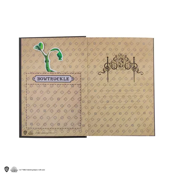 Legendás állatok - Göthe Salmander keményfedeles jegyzetfüzet könyvjelzővel Legendás állatok - Göthe Salmander keményfedeles jegyzetfüzet könyvjelzővel