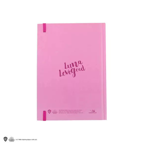 Harry Potter - Luna Lovegood keményfedeles jegyzetfüzet könyvjelzővel Harry Potter - Luna Lovegood keményfedeles jegyzetfüzet könyvjelzővel