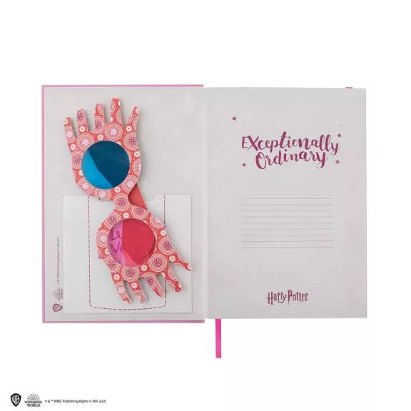 Harry Potter - Luna Lovegood keményfedeles jegyzetfüzet könyvjelzővel Harry Potter - Luna Lovegood keményfedeles jegyzetfüzet könyvjelzővel