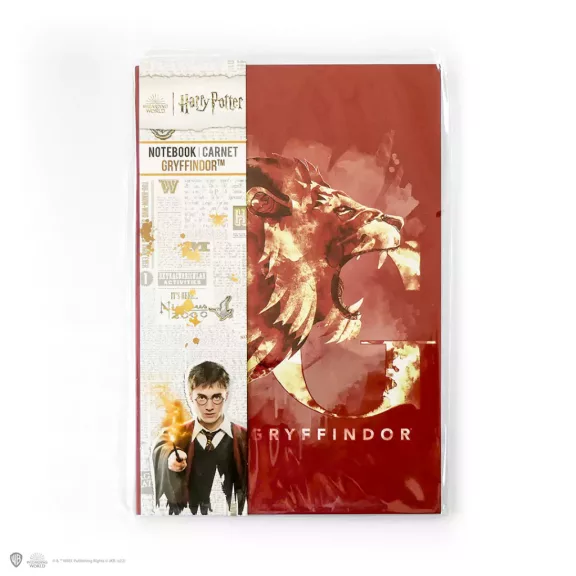Harry Potter - Griffendél puhafedeles jegyzetfüzet Harry Potter - Griffendél puhafedeles jegyzetfüzet