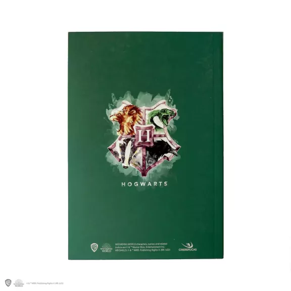 Harry Potter – Mardekár kígyós A5 puhafedeles jegyzetfüzet Harry Potter – Mardekár kígyós A5 puhafedeles jegyzetfüzet