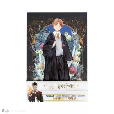 Ron Weasley puhafedeles jegyzetfüzet
