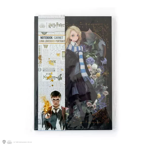 Harry Potter - Luna Lovegood portré puhafedeles jegyzetfüzet Harry Potter - Luna Lovegood portré puhafedeles jegyzetfüzet